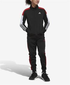 img 2 attached to Стильные спортивные брюки adidas для мальчиков Iconic Tricot Jogger для активного комфорта