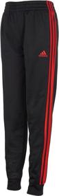 img 4 attached to Стильные спортивные брюки adidas для мальчиков Iconic Tricot Jogger для активного комфорта