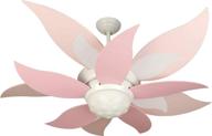 🌼 craftmade k10368 bloom 52" ceiling fan: remote & wall control, cfl lights, 10 blades, white логотип