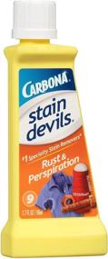 img 3 attached to 🧺 Средство против пятен Carbona Stain Devils от ржавчины и пота, многоцветное, 1.7 жидких унций