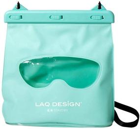 img 4 attached to 🌊 LAQ DESIGN Perspective Waterproof Storage Bag: Kayaking & Beach Waterproof Bag with Shoulder Strap, Keeps Valuables Dry with Secure Closure