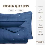 veeyoo twin quilt sets bedspread logo