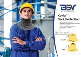 img 1 attached to Scratch Resistant Kevlar Neck Protector Occupational Health & Safety Products