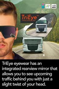 img 2 attached to 👓 Enhanced Vision and Style: Trieye Eyewear with Integrated Mirror