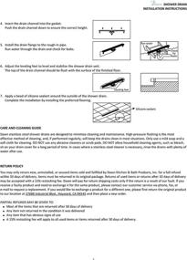 img 1 attached to Dawn LRE120304 Linear Shower 12 Inch