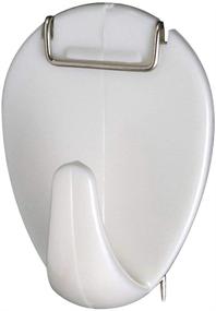 img 2 attached to 📎 Boost Organization with Officemate Cubicle Hooks in Classic White - 30180