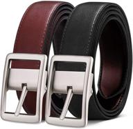 bulliant belt leather reversible single buckle men's accessories for belts logo