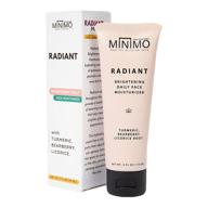 discover minimo radiant brightening daily face moisturizer: a must-try for glowing skin! logo