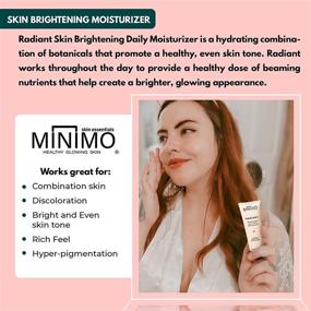 img 2 attached to Discover Minimo Radiant Brightening Daily Face Moisturizer: A Must-Try for Glowing Skin!