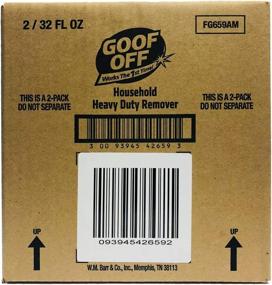 img 2 attached to Goof Off FG659AM Heavy-Duty 32oz Remover (2 Pack), Bright Yellow