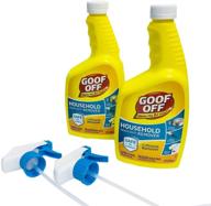 goof off fg659am heavy-duty 32oz remover (2 pack), bright yellow logo