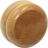 plain wooden yo yo made usa logo