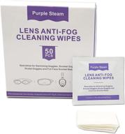 baigewa anti fog wipes for glasses - defogger for eyeglasses, goggles, and masks - prevents fogging on glass, lenses, and screens (50 count) logo