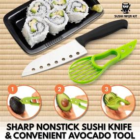 img 2 attached to Sushi Ninja Bazooka Avocado Utensils