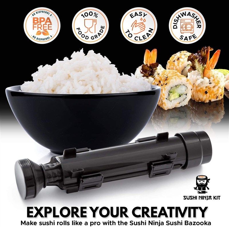 Spectacular bazooka sushi For Delicious Meals 