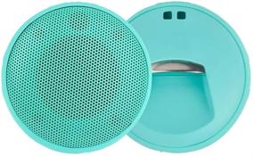 img 4 attached to Speaqua Cruiser H2.0 - Pocket Size Waterproof 🔊 Bluetooth Speaker with Bottle Opener and Dual Pairing- Tahitian Blue