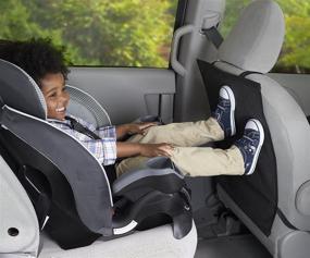 img 3 attached to 🚗 Nuby Kick Mats: Ultimate Car Seat Protection - 2 Pack!