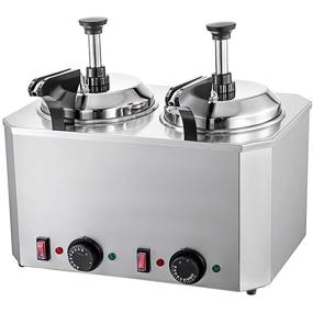 img 4 attached to VBENLEM Dispenser Capacity Stainless Caramel Food Service Equipment & Supplies and Tabletop & Serveware