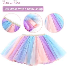 img 2 attached to 🦄 Magical Unicorn Headband T-Shirt Tutu: Perfect Dress Up & Pretend Play for Birthdays