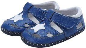 img 1 attached to Genuine Leather Sandals for Boys Aged 18-22 Months by Kuner: Stylish and Comfortable Footwear