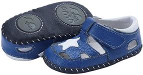 img 2 attached to Genuine Leather Sandals for Boys Aged 18-22 Months by Kuner: Stylish and Comfortable Footwear