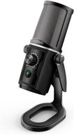 🎙️ usb recording microphone for pc laptop mac - podcast condenser cardioid mic with mute button, volume adjustment & led indicator - ideal for vocals, youtube, streaming, broadcast, skype, gaming (model jv902) logo