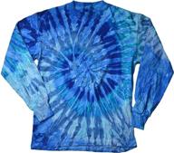 colortone tie dye spider navy: vibrant and trendy t-shirt for fashion-forward individuals logo