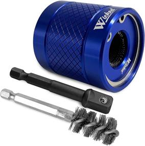 img 4 attached to 🔧 WICKED 1/2’’ Copper Tube Pipe Cleaning Brush Kit: The Ultimate Plumber’s Tool for Industrial Strength Cleaning, Enhanced Durability, and Replaceable Components