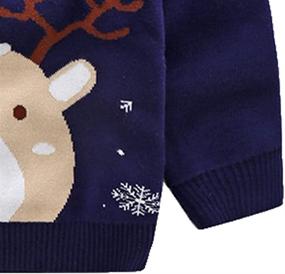 img 1 attached to AOWKULAE Little Cartoon Pullover Sweater: 🧒 The Perfect Boys' Clothing for Style and Comfort
