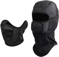 kingbike balaclava motorcycle waterproof micro polar logo