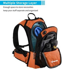 img 2 attached to MIRACOL Hydration Backpack Bladder Insulation Outdoor Recreation and Accessories