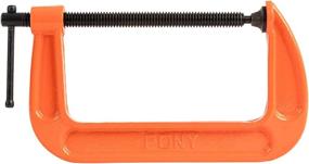 img 4 attached to Pony Jorgensen 2660 6 Inch C Clamp: Ensuring Solid and Secure Clamping