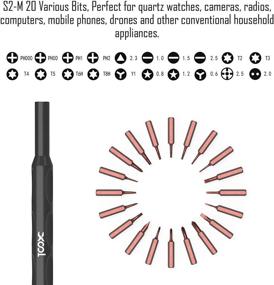 img 3 attached to 🛠️ Набор прецизионных отверток XOOL: идеальный набор для iPhone, ПК, MacBook, планшета и многое другое - Pentalobe, Torx, магнитные, маленькие отвертки для электроники.