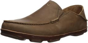 img 4 attached to Olukai Men's Moloa Ray Toffee Footwear