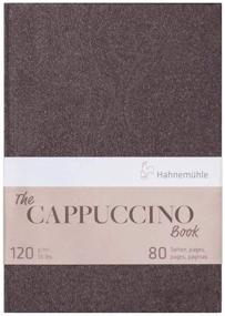 img 4 attached to Hahnemuhle Sketch Cappuccino 11 7X8 3 Hardbound
