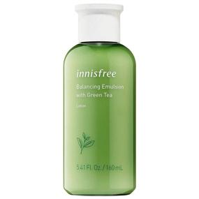 img 4 attached to Hydrate and Balance Your Skin with innisfree Green Tea Moisture Balancing Emulsion Facial Moisturizer