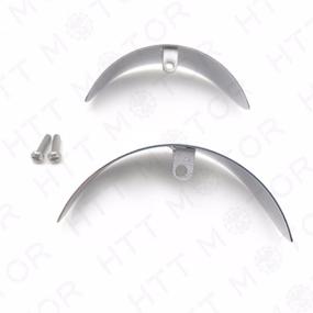 img 1 attached to 🚦 HTTMT MT325-020-CD Хромированные козырьки поворотных сигналов для Harley Davidson: совместимы с FXRT (1986-1992), FLST (1986-1990), FLSTC (1988-настоящее время), FLHR (1994-настоящее время)