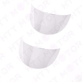 img 4 attached to 🚦 HTTMT MT325-020-CD Хромированные козырьки поворотных сигналов для Harley Davidson: совместимы с FXRT (1986-1992), FLST (1986-1990), FLSTC (1988-настоящее время), FLHR (1994-настоящее время)