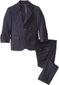 img 2 attached to Isaac Mizrahi Little Boys' Slim Fit Black Clothing