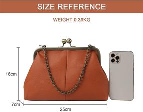 img 2 attached to Lanpet Classical Clutch Shoulder Wallet Women's Handbags & Wallets