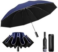 🌂 enhanced bearmao reflective windproof umbrella for ultimate protection logo