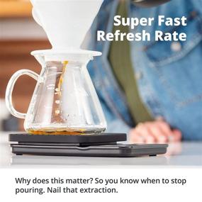 img 2 attached to ☕ Accurate and Innovative: Greater Goods Digital Coffee Scale - Elevate Your Pour Over Coffee Experience with Precision and Timer, Ideal for French Press and All Your Kitchen Needs – Created in St. Louis