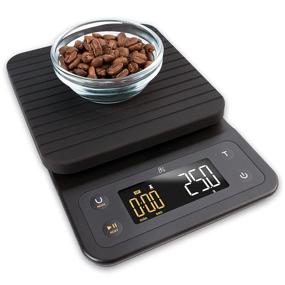 img 4 attached to ☕ Accurate and Innovative: Greater Goods Digital Coffee Scale - Elevate Your Pour Over Coffee Experience with Precision and Timer, Ideal for French Press and All Your Kitchen Needs – Created in St. Louis