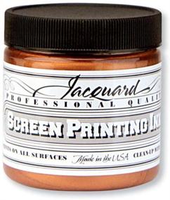 img 1 attached to 🎨 Jacquard Professional Screen Print Ink: Water-Soluble Copper - 4oz Jar (123)