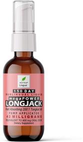 img 2 attached to NUTRA Lingual™ MegaPower Longjack: Premium 150-Day Sublingual Liquid Supplement with Tongkat Ali 200:1 Extract, Max Absorption for Natural Testosterone Boost - 42 mg (Equiv to 400 mg Oral Dose)
