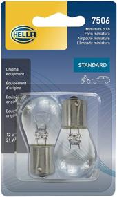 img 2 attached to Hella 7506TB Standard 21W Miniature Bulbs, 12V, 2 Pack