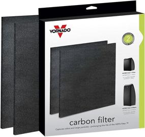 img 1 attached to 🌬️ Vornado MD1-0023 Replacement Carbon Filters (2-Pack),Black - Superior Air Filtration for Fresh & Clean Indoor Environments