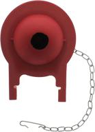 essential values 3-inch toto toilet flapper replacement - premium rubber flapper with 🚽 chain and hook | compatible with g-max, thu499s, thu331s, thu175s & 2021bp toilet models логотип