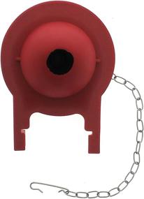 img 4 attached to Essential Values 3-Inch Toto Toilet Flapper Replacement - Premium Rubber Flapper with 🚽 Chain and Hook | Compatible with G-Max, Thu499s, Thu331s, Thu175s & 2021bp Toilet Models