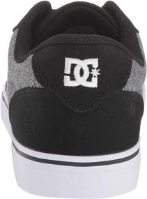 img 2 attached to DC Anvil Skate Black Resin Men's Shoes and Athletic